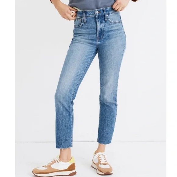 Madewell Denim - Madewell The Perfect Vintage Jean Enmore Wash: Raw-Hem Edition Women's Size 25